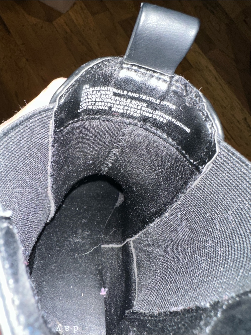 A New Day Chelsea Lug Boot Black - Picture 3 of 3